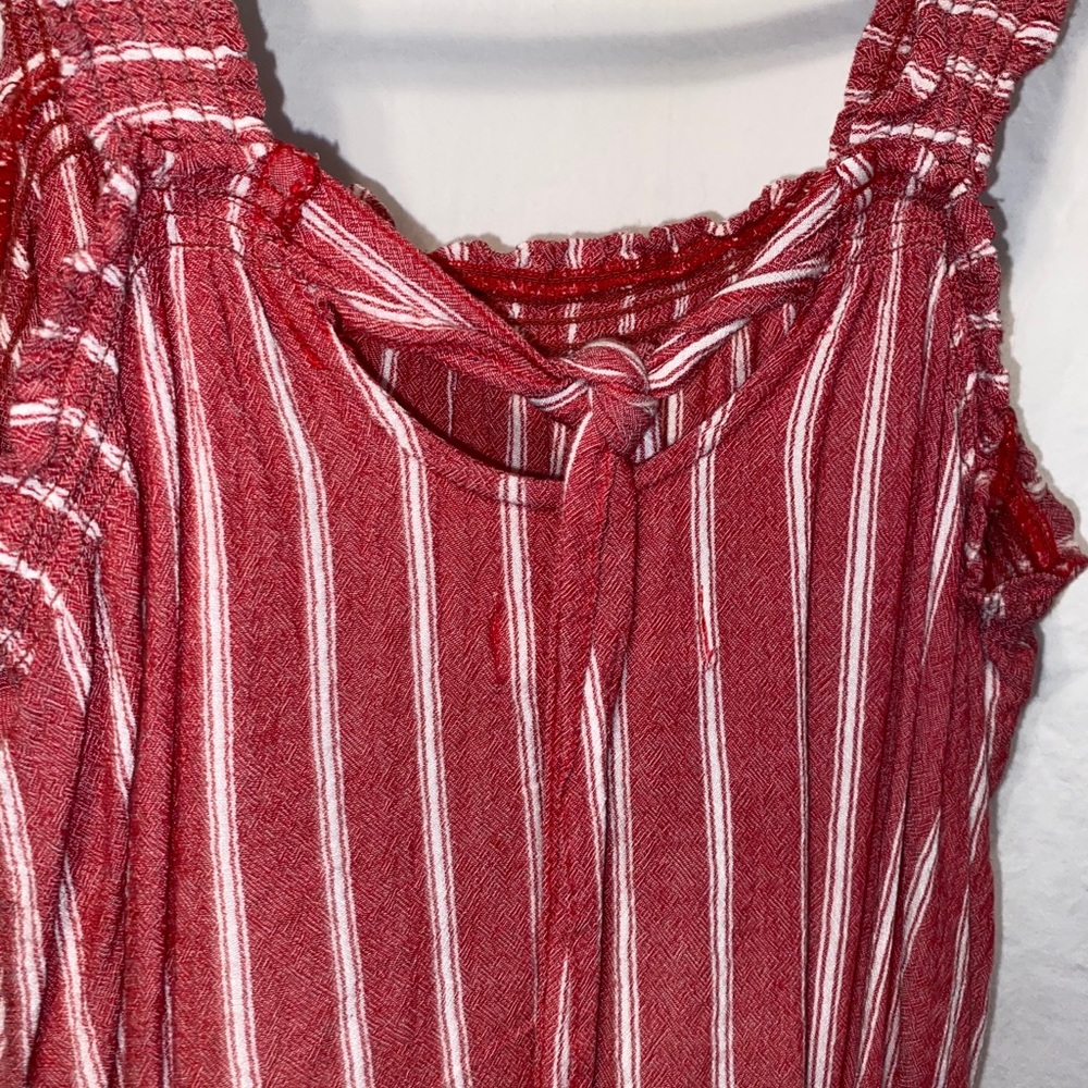 HP Hollister striped cropped tank - Picture 2 of 5